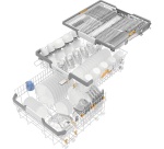 Lave-vaisselle encastrable Miele G7210 SCI NOIR - ENCASTRABLE 60 CM