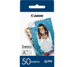 Papier d'impression Canon Pack 50 feuilles de papier photo Canon ZINK pour Zoemini