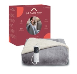 Couverture chauffante Dreamland Pyjama Days Polaire et Sherpa 6T150 W 160X120