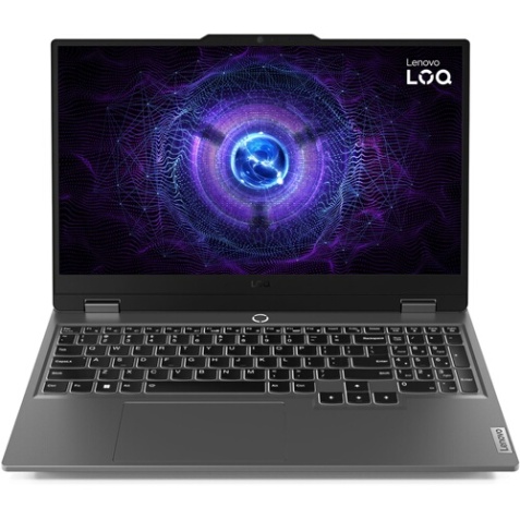 PC portable Lenovo Gaming LOQ 15IAX9 15,6" Full HD 144 Hz Intel Core i5 24 Go RAM 512 Go SSD Nvidia GeForce RTX 4050 Gris Luna