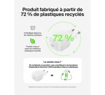 Chargeur pour téléphone mobile Belkin secteur BoostCharge USB-C 45 W Blanc pour smartphone et tablette