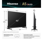 TV LED Hisense QLED DirectLED 40A5Q 100 cm 2025