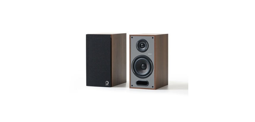 Enceinte connectée Hifi Elipson Horus 6B BT Noyer vendues par paire