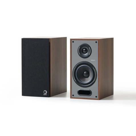 Enceinte connectée Hifi Elipson Horus 6B BT Noyer vendues par paire
