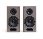 Enceinte connectée Hifi Elipson Horus 6B BT Noyer vendues par paire
