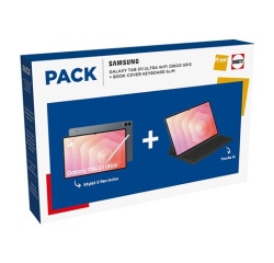 Tablette tactile Samsung Pack Galaxy Tab S11 Ultra 14,6" Wifi 256 Go Gris + Book Cover KeyBoard + Slim S Pen