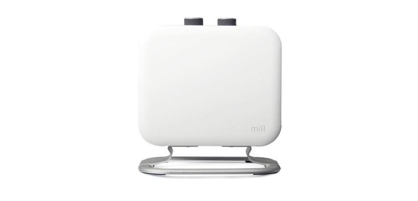 Chauffage soufflant Mill Compact 1800W Blanc et Noir