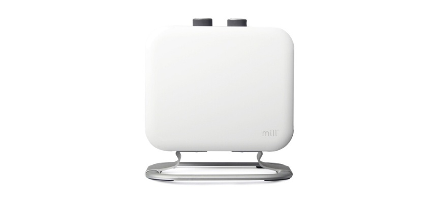 Chauffage soufflant Mill Compact 1800W Blanc et Noir