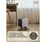 Chauffage soufflant Mill Compact 1800W Blanc et Noir