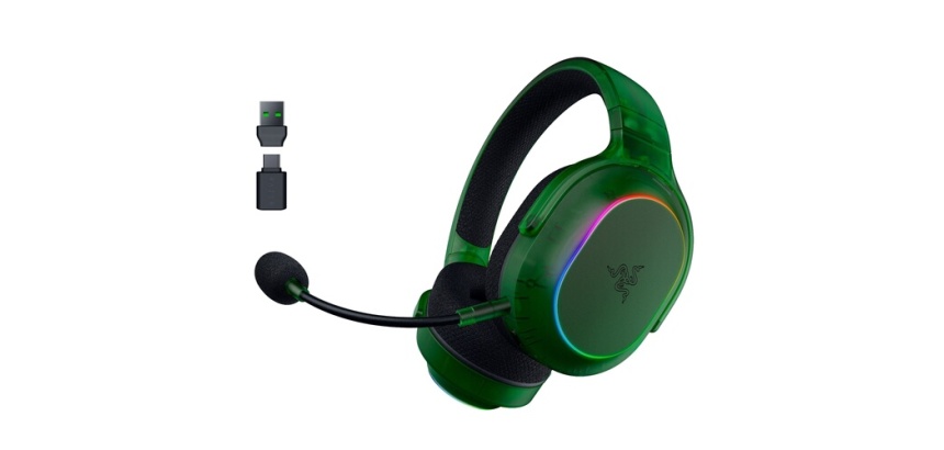 Casque PC Razer Barracuda X Chroma -sans fil multiplateforme Phantom Green Ed.