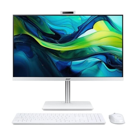 PC Hybride / PC 2 en 1 Acer C27A-GRPL 27" Intel Core 5 16 Go RAM 512 Go SSD Blanc