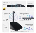 Smartphone Xiaomi Redmi 15C 6,9" 5G Double nano SIM 256 Go Midnight Black