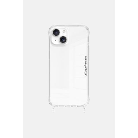 Coque et étui téléphone mobile La Coque Francaise transparente avec anneau iPhone 14