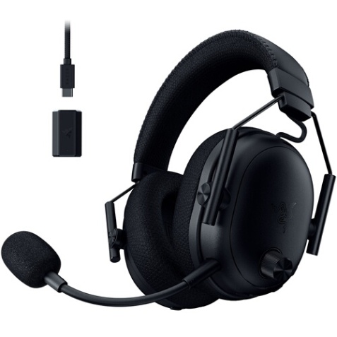 Casque PC Razer BlackShark V3 Pro Noir - E-sports sans fil avec reduction active du bruit (ANC)