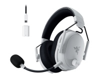 Casque PC Razer BlackShark V3 Pro Blanc - E-sports sans fil avec réduction active du bruit (ANC)