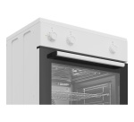 Cuisinière induction Beko FSE68112MWC