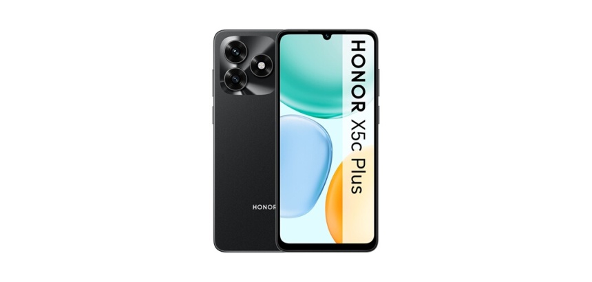 Smartphone Honor X5c Plus 6,74" Double nano SIM 64 Go Midnight Black