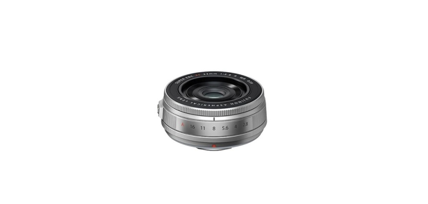 Objectif à Focale fixe Fujifilm XF23mmF2.8 R WR silver