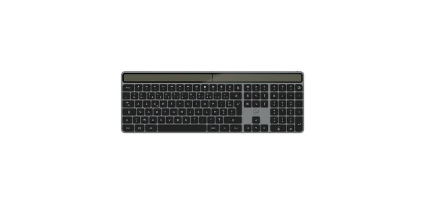 Clavier Mobility Lab KS720W SANS FIL SOLAIRE MULTICONNEXION WIN - BLACK FR