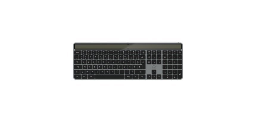 Clavier Mobility Lab KS720W SANS FIL SOLAIRE MULTICONNEXION WIN - BLACK FR