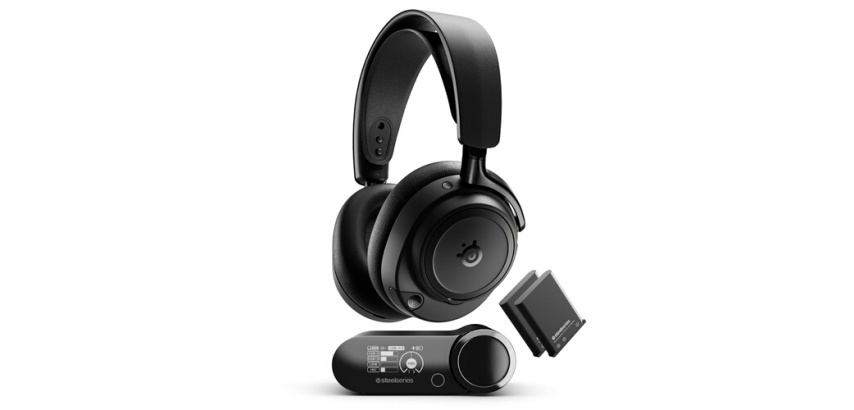 Casque PC Steelseries gaming sans fil Arctis Nova Elite Obsidian Black