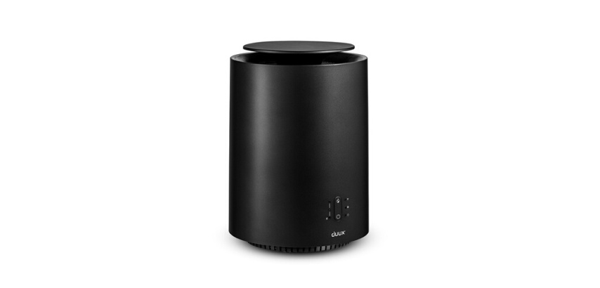 Chauffage soufflant Duux ceramique connecte a 360° TRHEESIXTY 2 NOIR MAT 1800W DXCH30