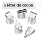 Tondeuse homme Babyliss MT812E NOIR/ARGENT