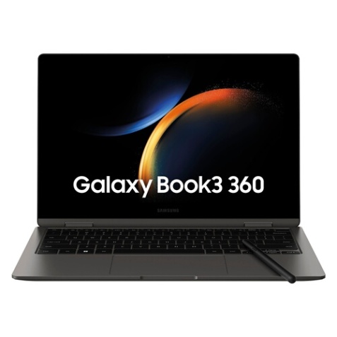 PC portable Samsung Galaxy Book3 360 13.3’’ Intel Evo Core i5 16Go RAM 512 Go SSD Anthracite, clavier AZERTY