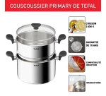Casserole Tefal Couscoussier 3-en-1 Primary E3089505