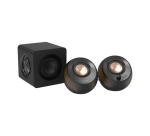 Enceinte PC Creative PEBBLE X PLUS Enceintes ordinateur 2.1 USB-C avec caisson de basses et eclairage RVB personnalisable