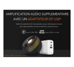 Enceinte PC Creative PEBBLE X PLUS Enceintes ordinateur 2.1 USB-C avec caisson de basses et eclairage RVB personnalisable