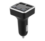 Transmetteur audio Tnb FM Bluetooth -  kit mains libres - gris