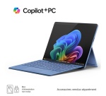 PC Hybride / PC 2 en 1 Microsoft Surface Pro 11ème édition 13’’ Copilot+ Snapdragon X Elite 16 Go RAM 512 Go SSD Tactile Bleu Saphir