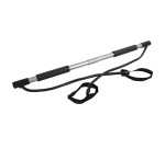 Bâton de fitness Gymnastics Stick, argent/noir