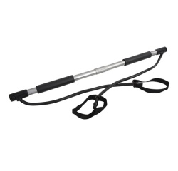Bâton de fitness Gymnastics Stick, argent/noir