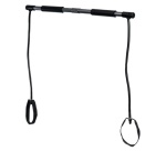 Bâton de fitness Gymnastics Stick, argent/noir