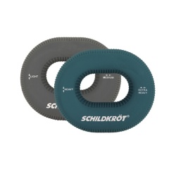 Anneau de musculation Ergo, set de 2, bleu/gris