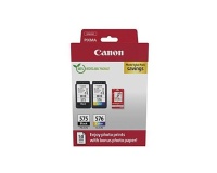 Cartouche d'encre Canon PACK PG575/CL576 PVP SEC      + PAP PHOTO 50fxGP501 10x15cm