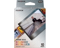 Papier photo instantané Fujifilm FILM INSTAX WIDE brushed metallics (10v)