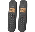 Téléphone répondeur sans fil Logicom ILOA 255T DUO Black