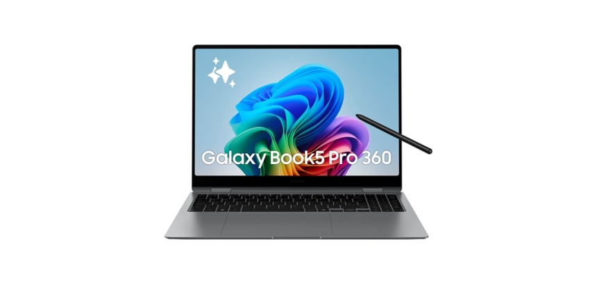 PC portable Samsung Galaxy Book5 Pro 360 écran tactile 16'' 120Hz Copilot+ Intel Core Ultra 7 16 Go RAM 512 Go SSD Anthracite
