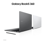 PC portable Samsung Galaxy Book5 360 écran tactile 15,6'' FHD Copilot+PC Intel Core Ultra 5 16 Go RAM 512 Go SSD Anthracite