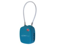 Cadenas de voyage Boompods a code certifie TSA avec balise connectee integree (Apple Find My) Bleu