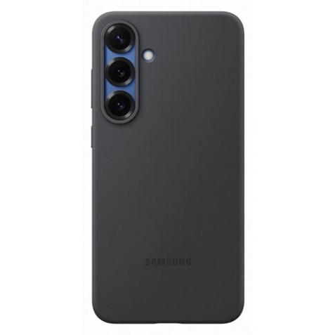 Coque et étui téléphone mobile Samsung silicone Galaxy S25+ Noir