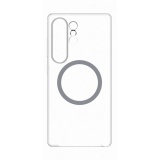 Coque et étui téléphone mobile Samsung magnetique DFS Galaxy S25 Ultra Transparent