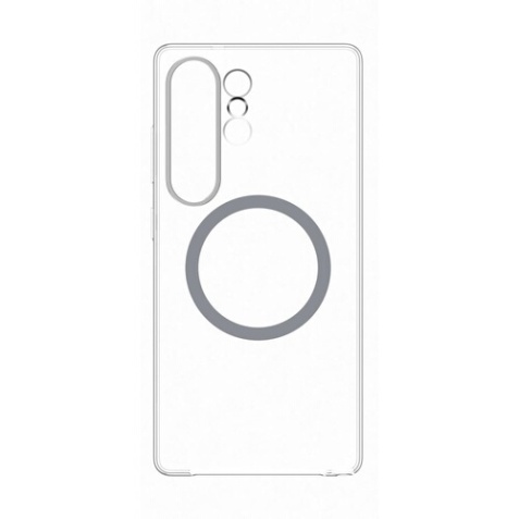 Coque et étui téléphone mobile Samsung magnetique DFS Galaxy S25 Ultra Transparent