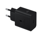 Chargeur pour téléphone mobile Samsung secteur 45W typeC GaN sans cable Noir