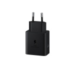 Chargeur pour téléphone mobile Samsung secteur 45W typeC GaN sans cable Noir