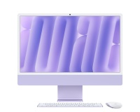 iMac Apple iMac 24" écran rétina 4,5K 512 Go SSD 16 Go RAM Puce M4 CPU 10 cœurs GPU 10 cœurs Mauve