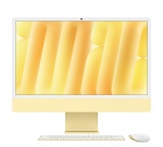 iMac Apple iMac 24" écran rétina 4,5K 256 Go SSD 16 Go RAM Puce M4 CPU 8 cœurs GPU 8 cœurs Jaune